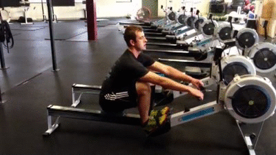 GIF: Renegade Rowing’s Pat Larcom on a Concept II