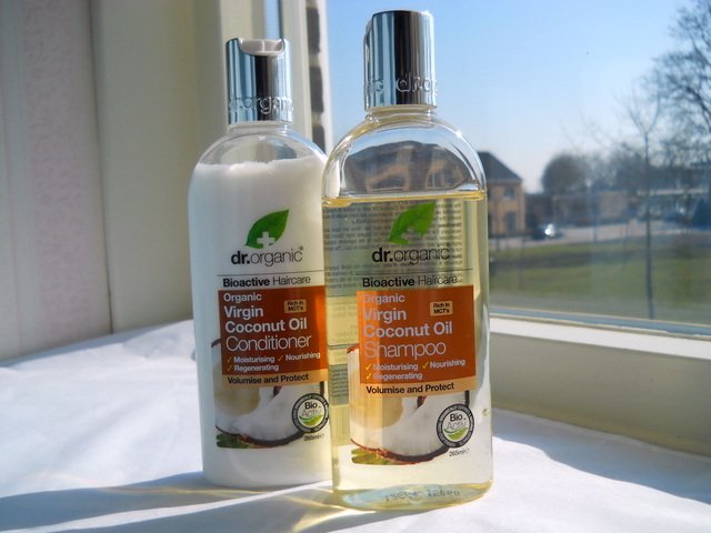 Dr Organic Coconut Oil Shampoo e Conditioner