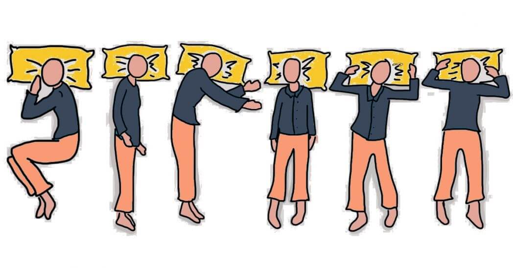 I modi di dormire: le posizioni nel sonno